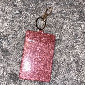 Glitter ID holder